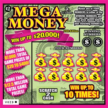 MEGA MONEY 25TH EDITION image