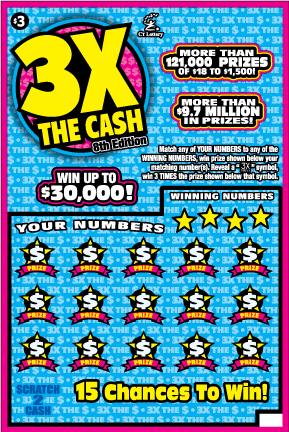 3X THE CASH 8TH EDITION image