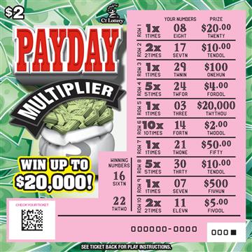Payday Multiplier rollover image
