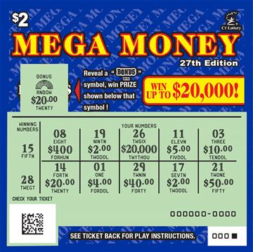 Mega Money 27th Edition rollover image