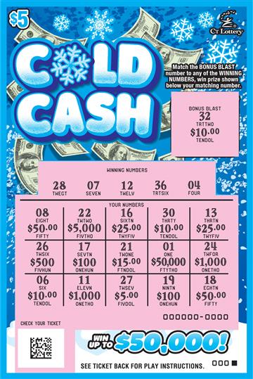 Cold Cash rollover image