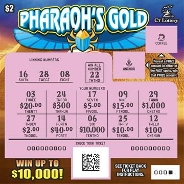 Pharaoh's Gold rollover image