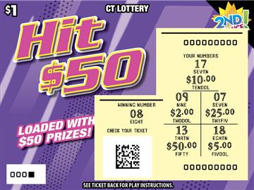 Hit $50 rollover image