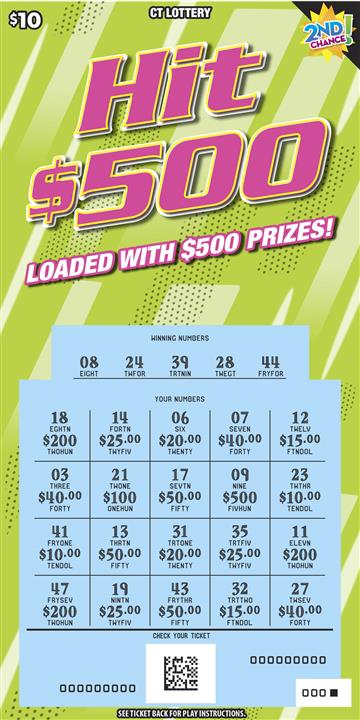Hit $500 rollover image