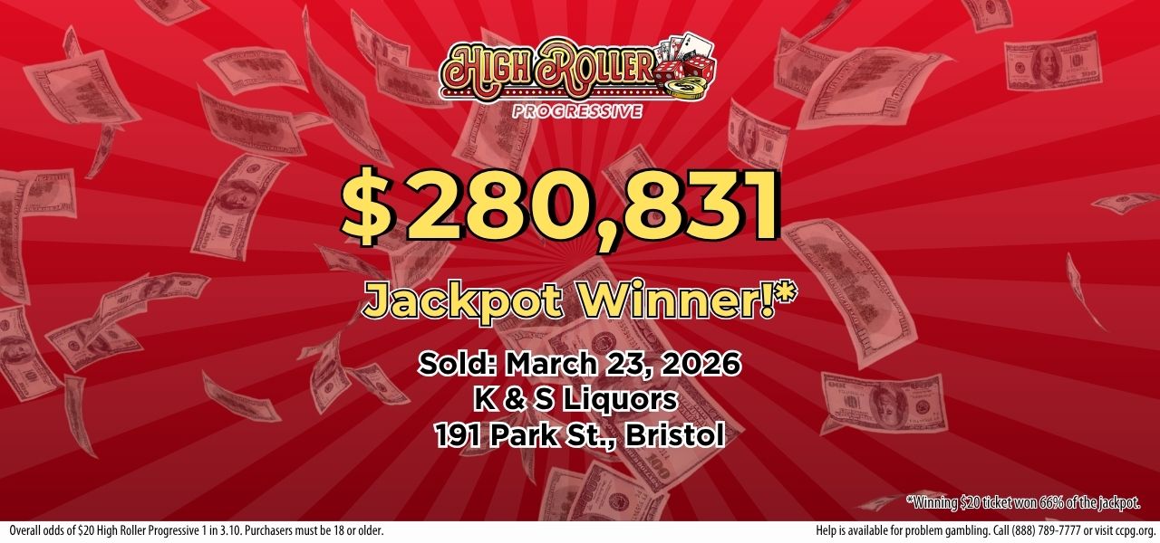 High Roller Progressive Winner