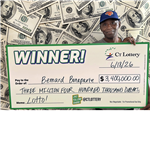 $3.4 Million Lotto! Winner
