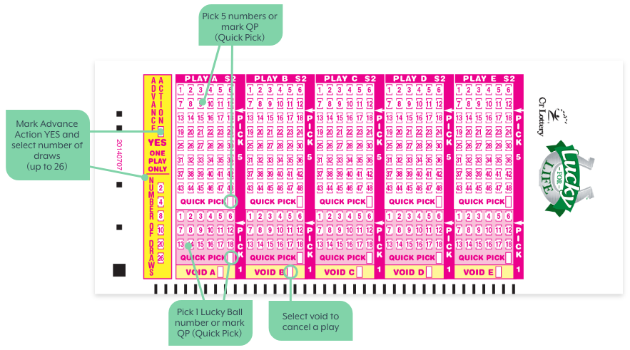lucky day lotto number frequency