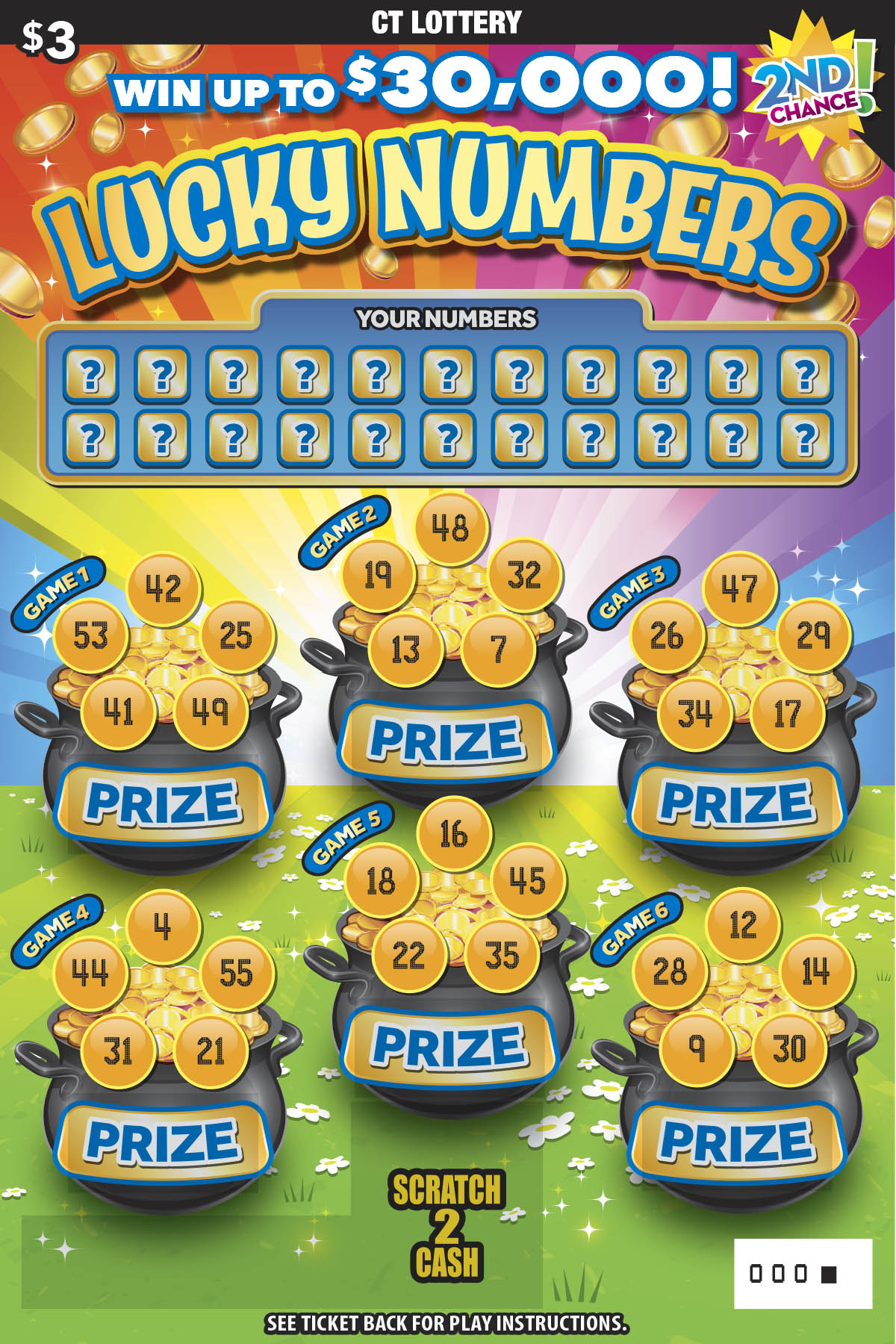 Fl Lottery Second Chance - 0oc0sjf
